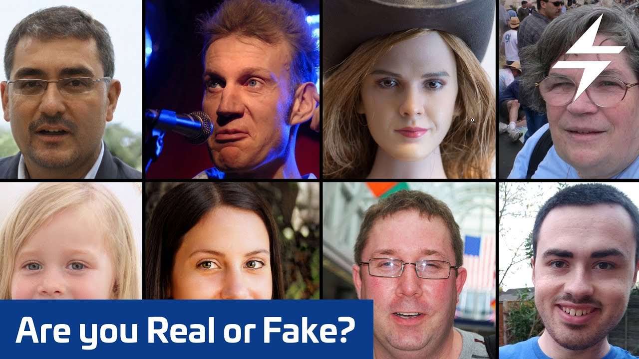 Are You REAL or FAKE? Scary Computer-Made People! - TechBaffle
