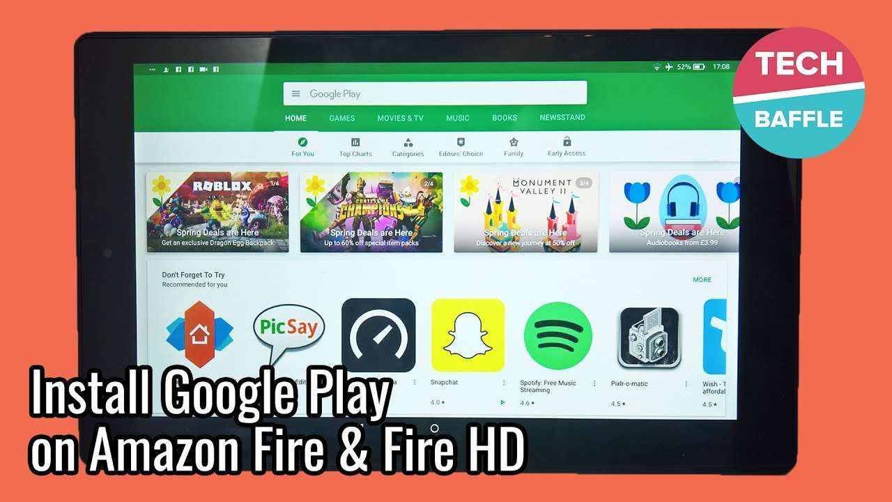 Install Google Play Store on Amazon Fire & Fire HD (+ Top 10 Popular ...