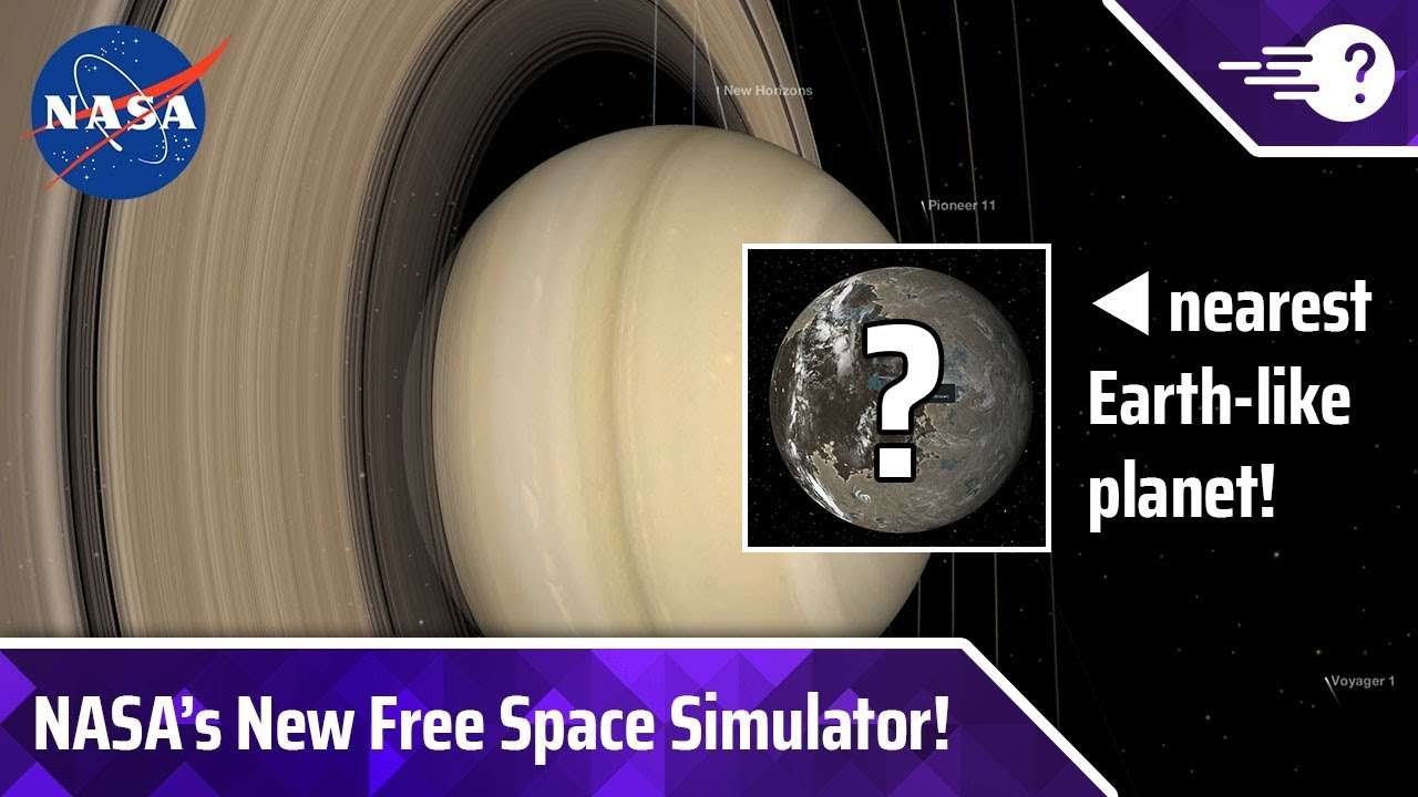 NASA's New Free Space Simulator (+ Nearest Earth-like Planet!) - TechBaffle
