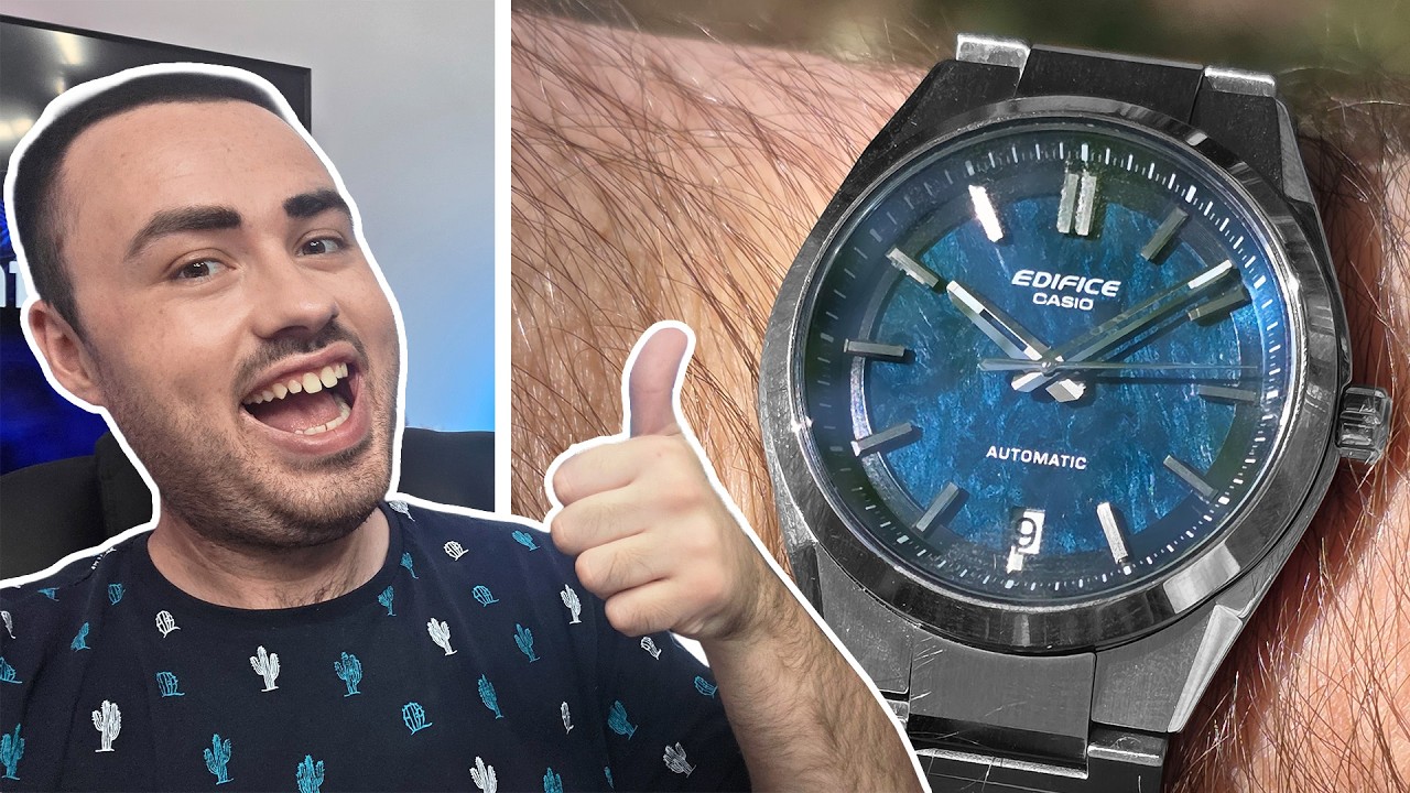 Casio’s FIRST Automatic Watch! Edifice EFK-100D from Japan - TechBaffle